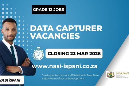 Data Capturer Vacancies at Free State Dept. of Social Development
