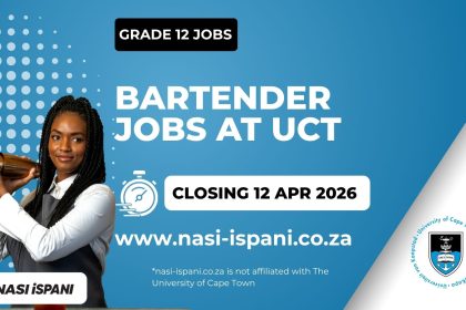 University of Cape Town Bartender Jobs
