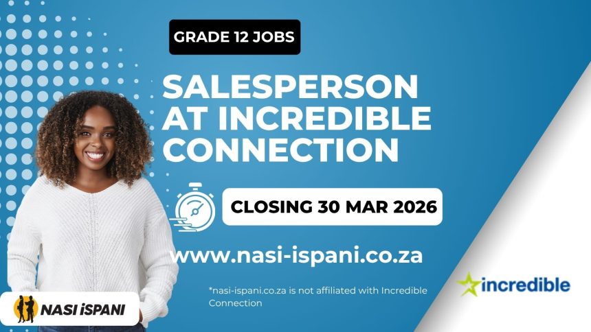 Salesperson Job Opportunity at Incredible Connection