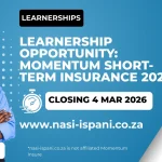 Learnership Opportunity: Momentum Short-term Insurance 2026
