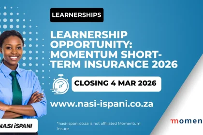 Learnership Opportunity: Momentum Short-term Insurance 2026