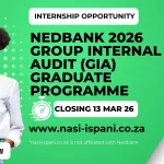 NedBank 2026 Group Internal Audit (GIA) Graduate Programme