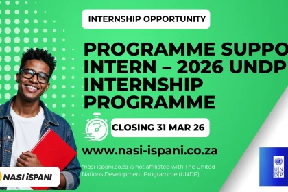 Programme Support Intern – 2026 UNDP Internship Programme