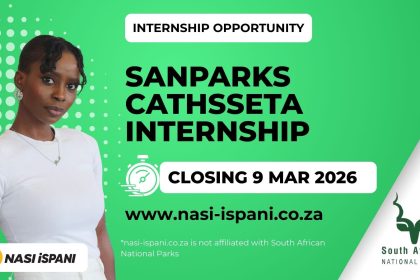 SANParks CATHSSETA Internship Programme 2026