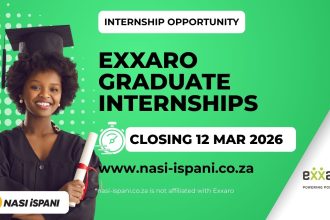 Exxaro Graduate Internships 2026