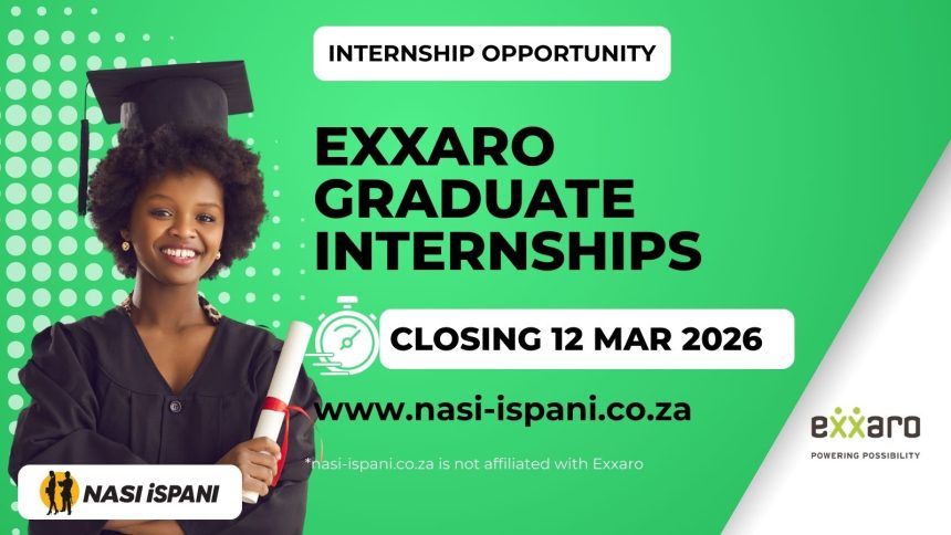 Exxaro Graduate Internships 2026