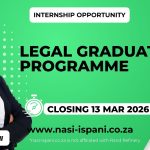 Rand Refinery Legal Graduate Programme 2026