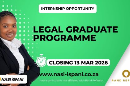 Rand Refinery Legal Graduate Programme 2026