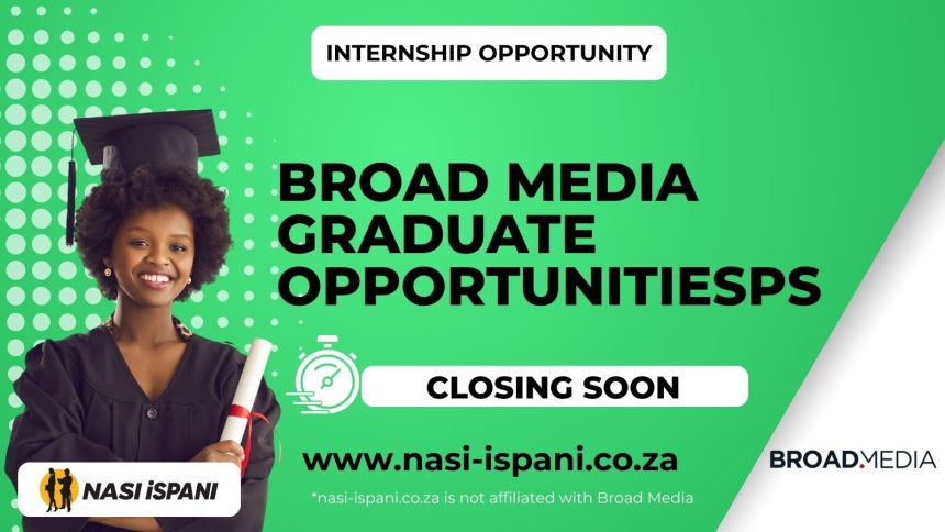 Broad Media Graduate Opportunities 2026
