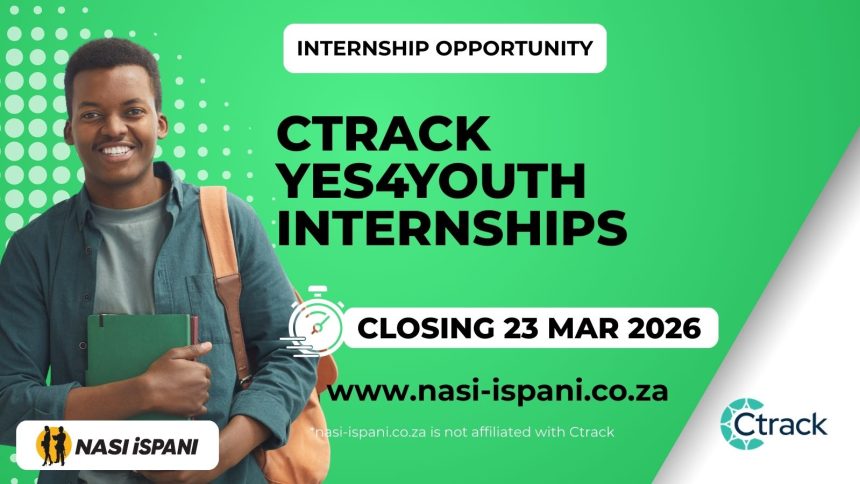 Ctrack YES4Youth Internships 2026