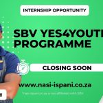 SBV YES4Youth Programme