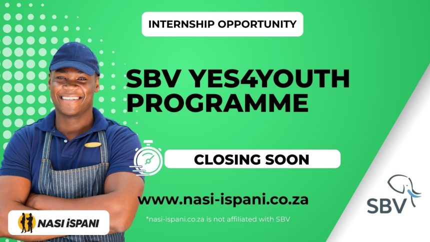 SBV YES4Youth Programme