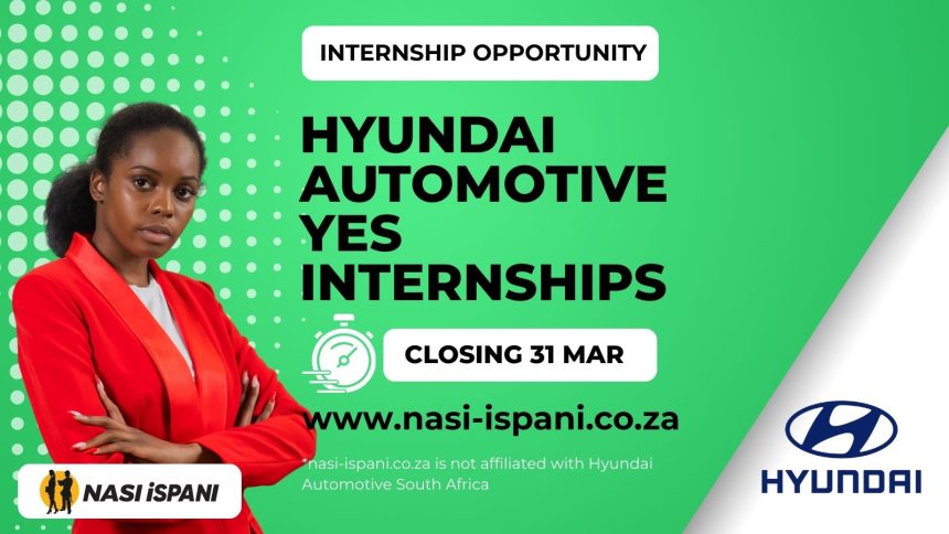 Hyundai Automotive YES Internships 2026