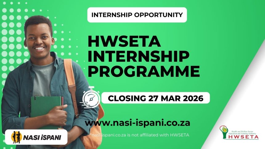 HWSETA Internship Programme 2026