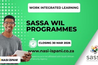 SASSA Work Intergrated Learning Programmes