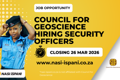Council For Geoscience Hiring Security Officer 4 Available Vacancies