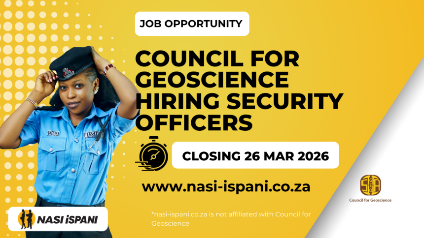 Council For Geoscience Hiring Security Officer 4 Available Vacancies