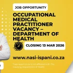 Occupational Medical Practitioner Vacancy – Department of Health