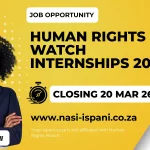 Human Rights Watch Internships 2026