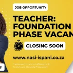Teacher: Foundation Phase Vacancy