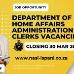 Department of Home Affairs Administration Clerks Vacancies