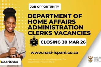 Department of Home Affairs Administration Clerks Vacancies