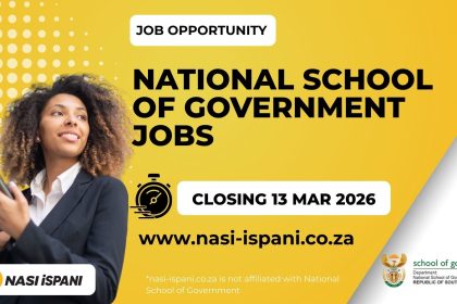 National School of Government Job Vacancies