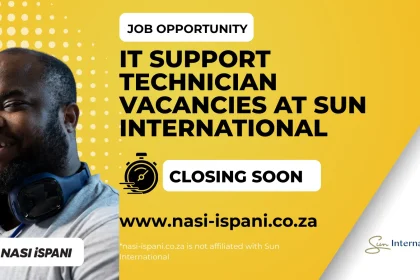 IT Support Technician Vacancies at Sun International