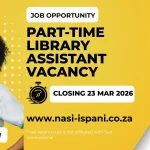 Part-Time Library Assistant Vacancy