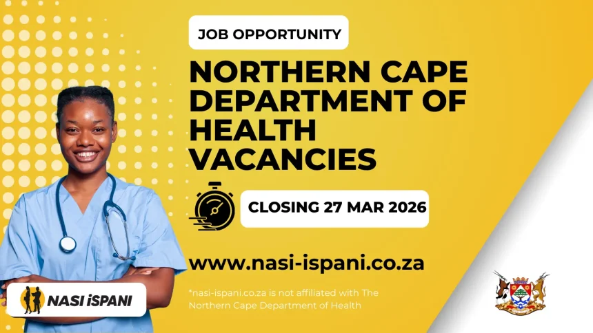 Northern Cape Department of Health Vacancies