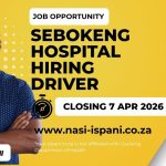 Sebokeng Hospital Hiring Driver