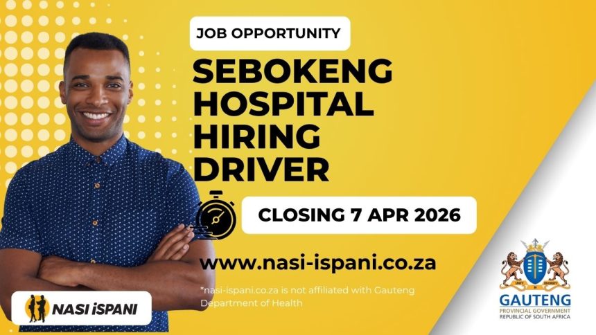 Sebokeng Hospital Hiring Driver