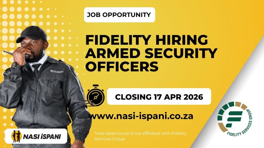 Fidelity Services Hiring Armed Security Officers