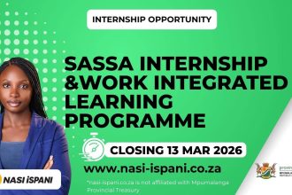SASSA Internship and Work Integrated Learning Programme
