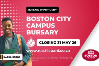Boston City Campus Bursary 2026 / 2027