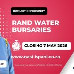 Rand Water Bursaries 2026