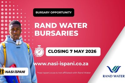 Rand Water Bursaries 2026