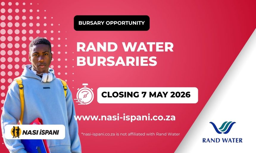Rand Water Bursaries 2026