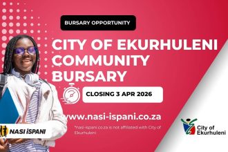 City of Ekurhuleni Community Bursary Programme 2026