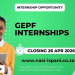Government Employees Pension Fund GEPF Internships