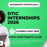 DTIC Internships 2026 - R7 860.50 Stipend