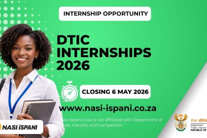 DTIC Internships 2026 - R7 860.50 Stipend