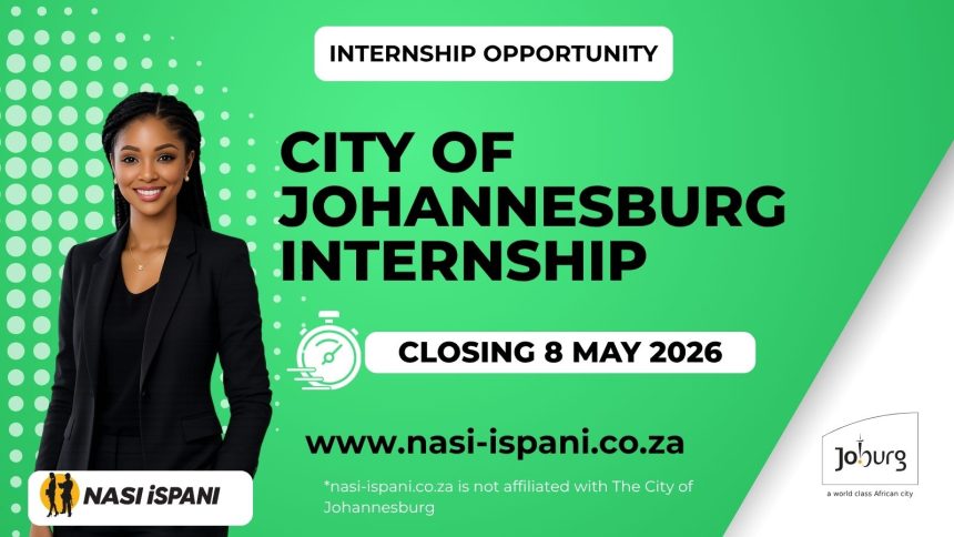City of Johannesburg Internship