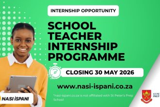 St Peter’s Prep School Teacher Internship Programme 2026