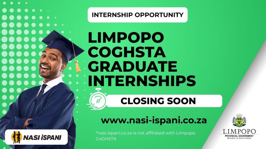 Limpopo CoGHSTA: Graduate Internships 2026
