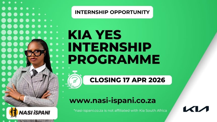 Kia South Africa YES Internship Programme 2026