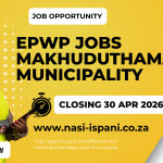 EPWP Opportunities Makhuduthamaga Local Municipality
