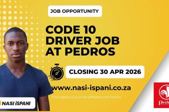 Code 10 Driver Job at Pedros