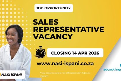 Adcock Ingram Sales Representative Vacancy