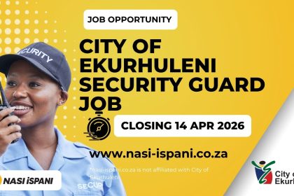 City of Ekurhuleni Security Guard Vacancy 2026